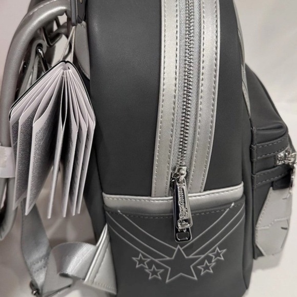Loungefly Marvel Light Up War Machine Iron Man Cosplay Mini Backpack NEW W TAGS main image 5